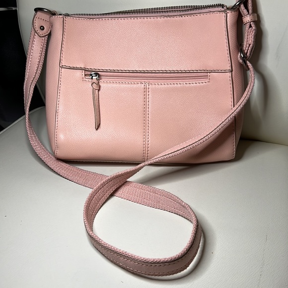 The Sak Baby Pink Leather With Mint Green Lining - Picture 3 of 7